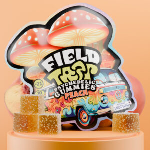field trip peach gummies
