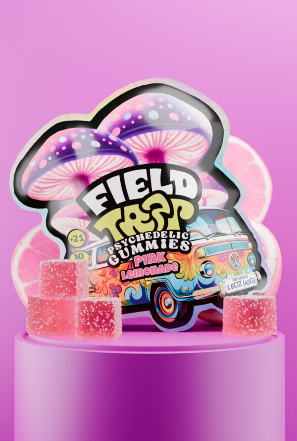 field trip pink lemonade gummies