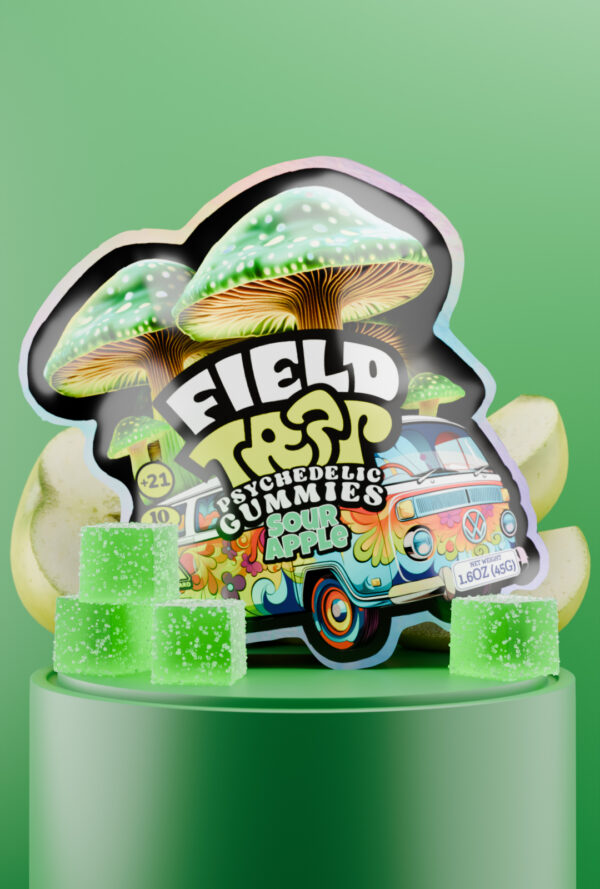 field trip sour apple gummies